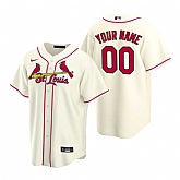 St. Louis Cardinals Customized Nike Cream Stitched MLB Cool Base Jersey,baseball caps,new era cap wholesale,wholesale hats